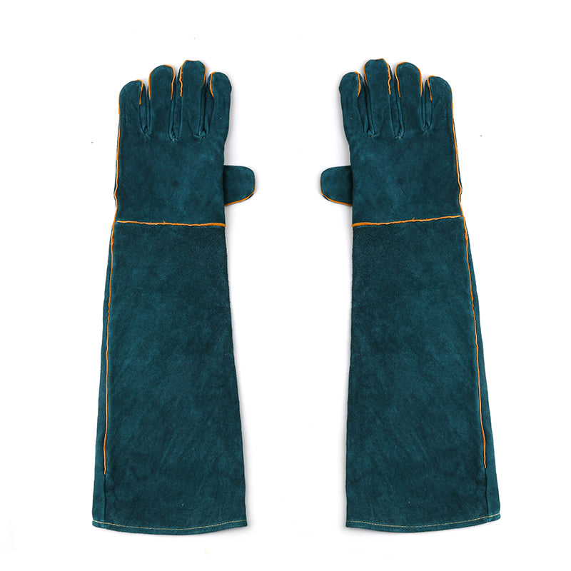 Pinermen Long Animal Handling Gloves - Green