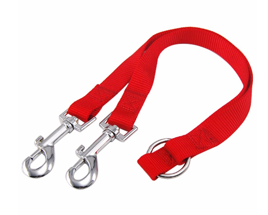 Double Dog Leash Coupler, Walk Two Dogs on One Leash