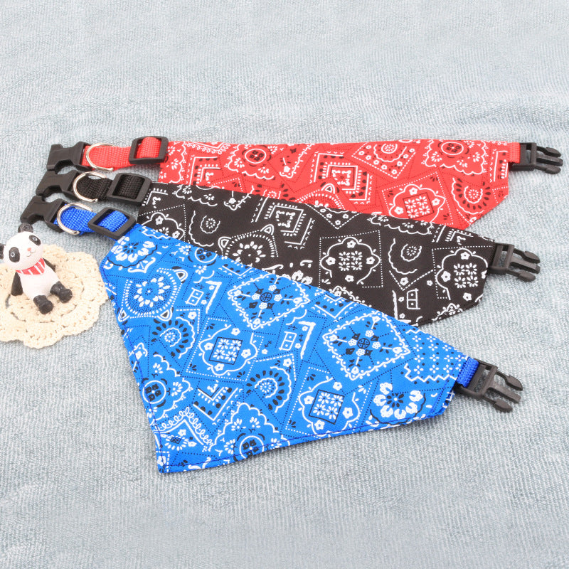 Paisley Bandana Collar for Dogs and Cats