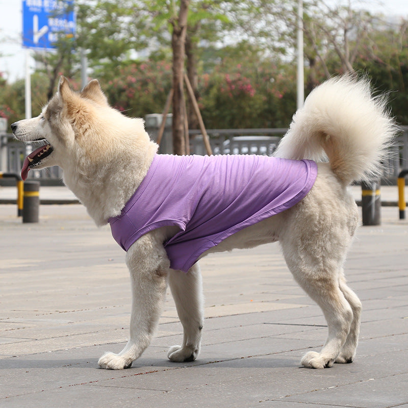 Cotton Dog T-Shirt, Basic Tank for Dogs XS to 5XL