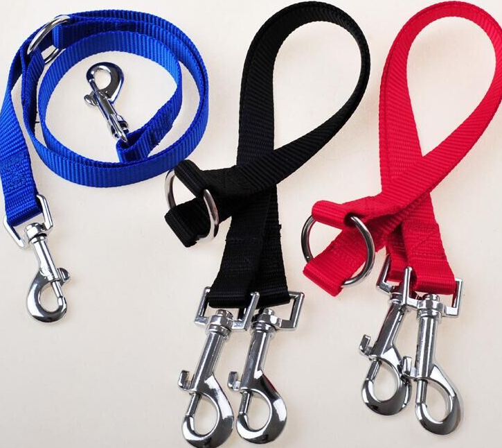 Double Dog Leash Coupler, Walk Two Dogs on One Leash