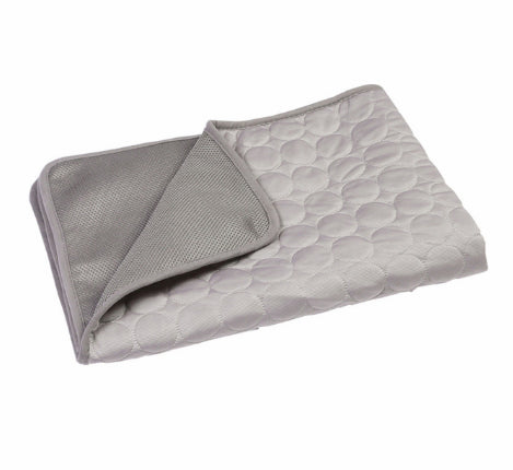 Cool-Touch Ice Silk Pet Mat for Dogs and Cats