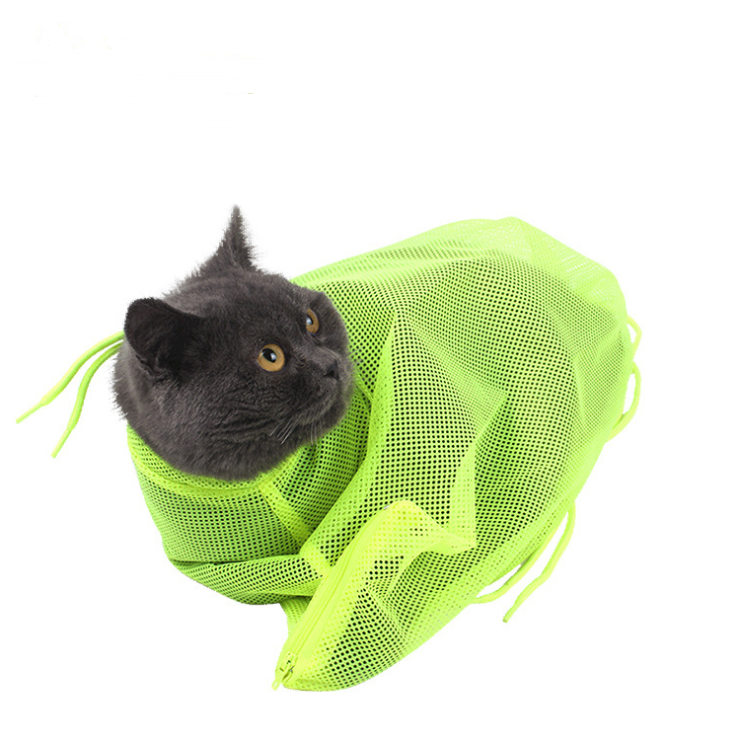 Cat Grooming Bag for Nail Trims, Baths and Ear Cleaning