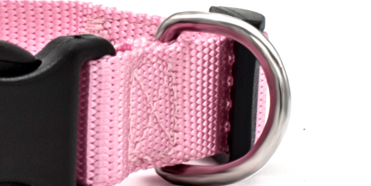 Classic Nylon Dog Collar with Quick-Release Buckle