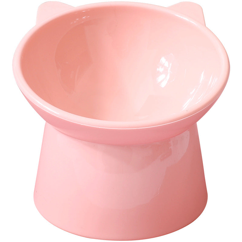 Raised Tilted Cat Bowl, Elevated Food Dish