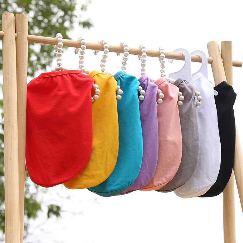 Cotton Dog T-Shirt, Basic Tank for Dogs XS to 5XL