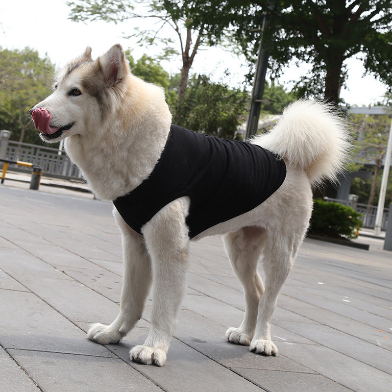 Cotton Dog T-Shirt, Basic Tank for Dogs XS to 5XL