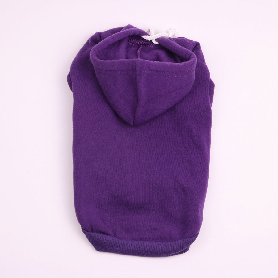Fleece Dog Hoodie, Warm Hooded Sweatshirt for Small Dogs
