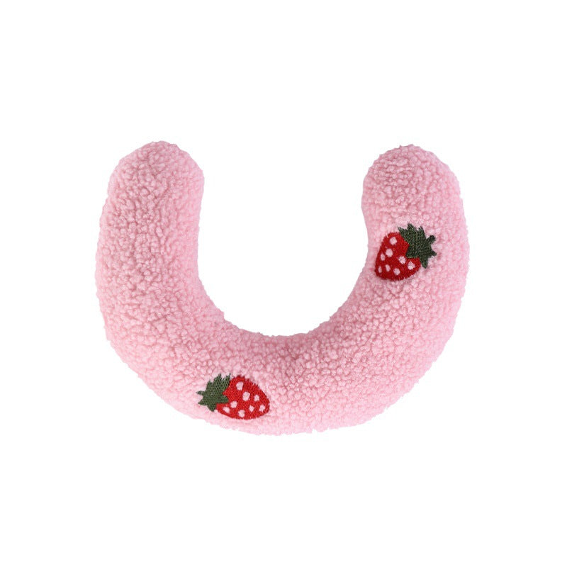 Pink little pillow for cats