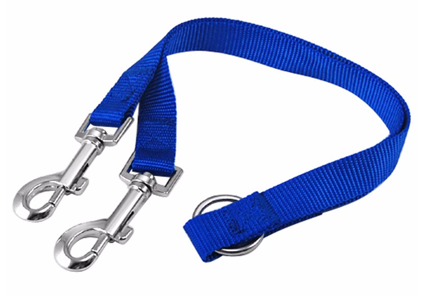 Double Dog Leash Coupler, Walk Two Dogs on One Leash