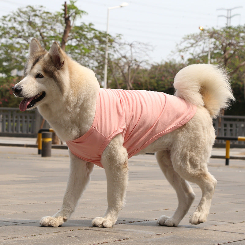 Cotton Dog T-Shirt, Basic Tank for Dogs XS to 5XL
