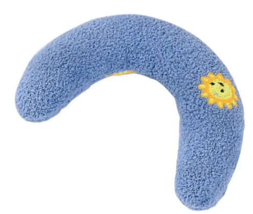 Blue little pillow for cats